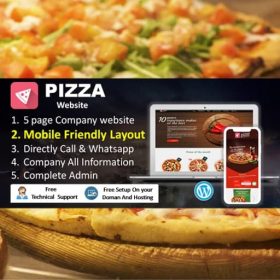 pizza website development
