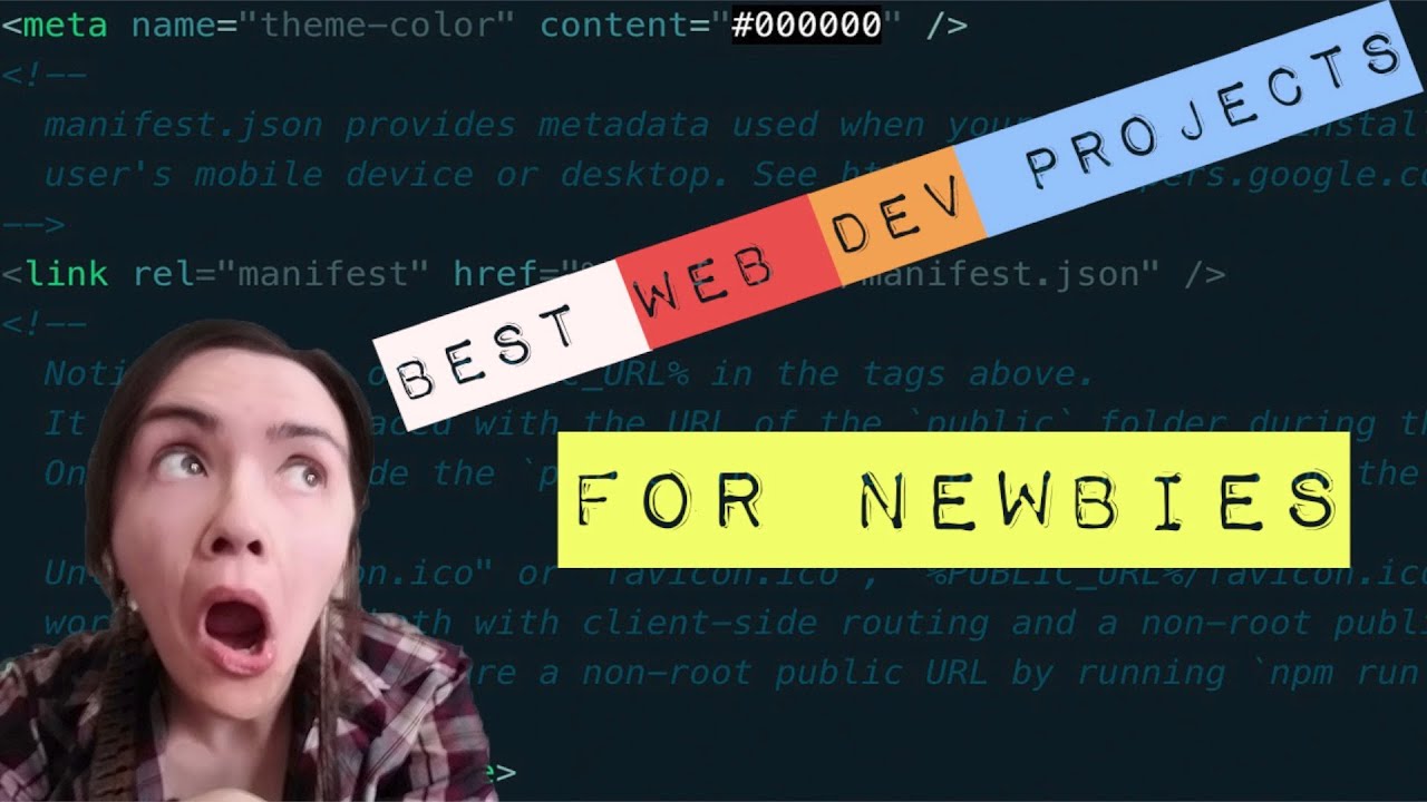 5 PERFECT web development projects for beginners