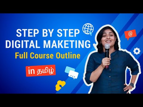 Digital Marketing tutorial for beginners in Tamil  | Free Course outline -career options