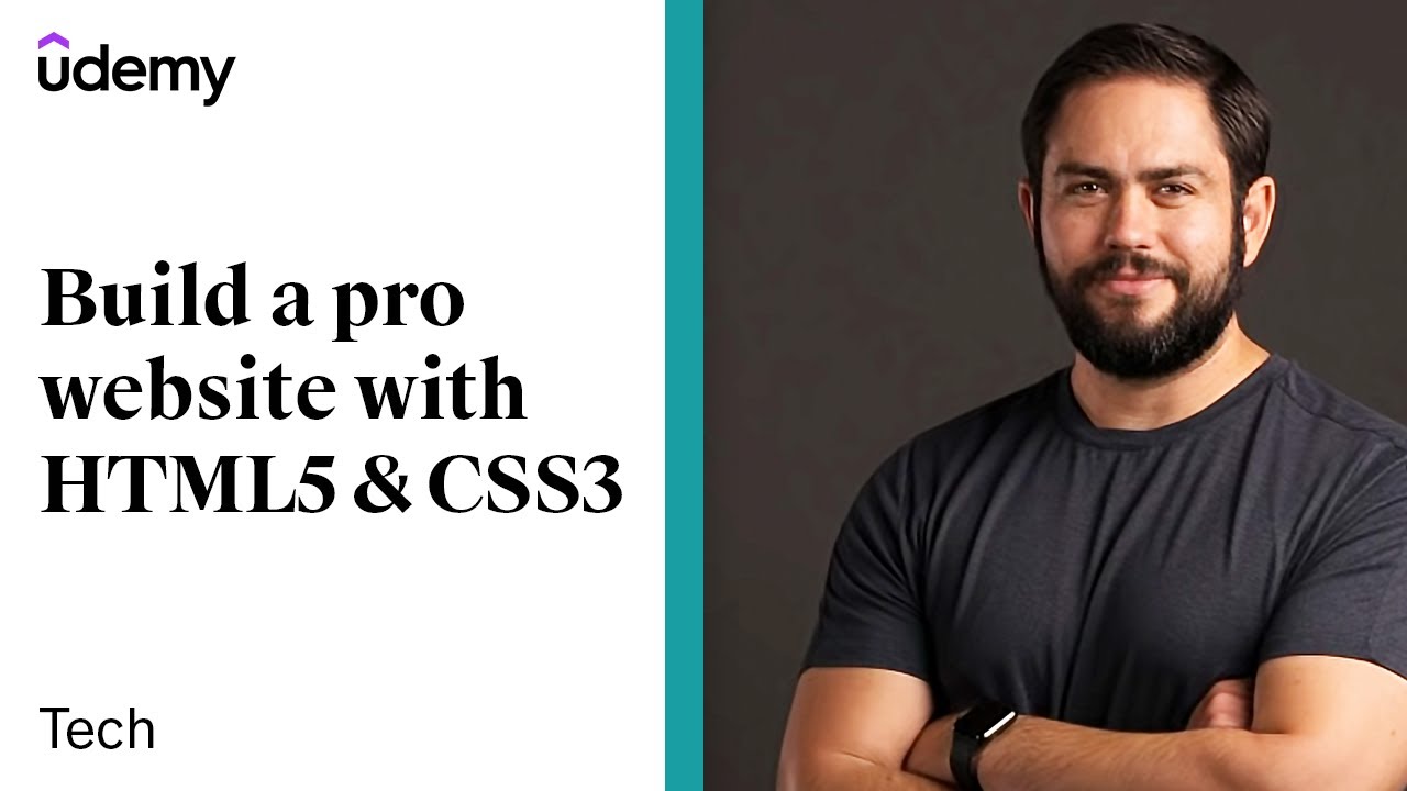 HTML5 & CSS Development: Learn How to Build a Professional Website | Udemy, Jordan Hudgens
