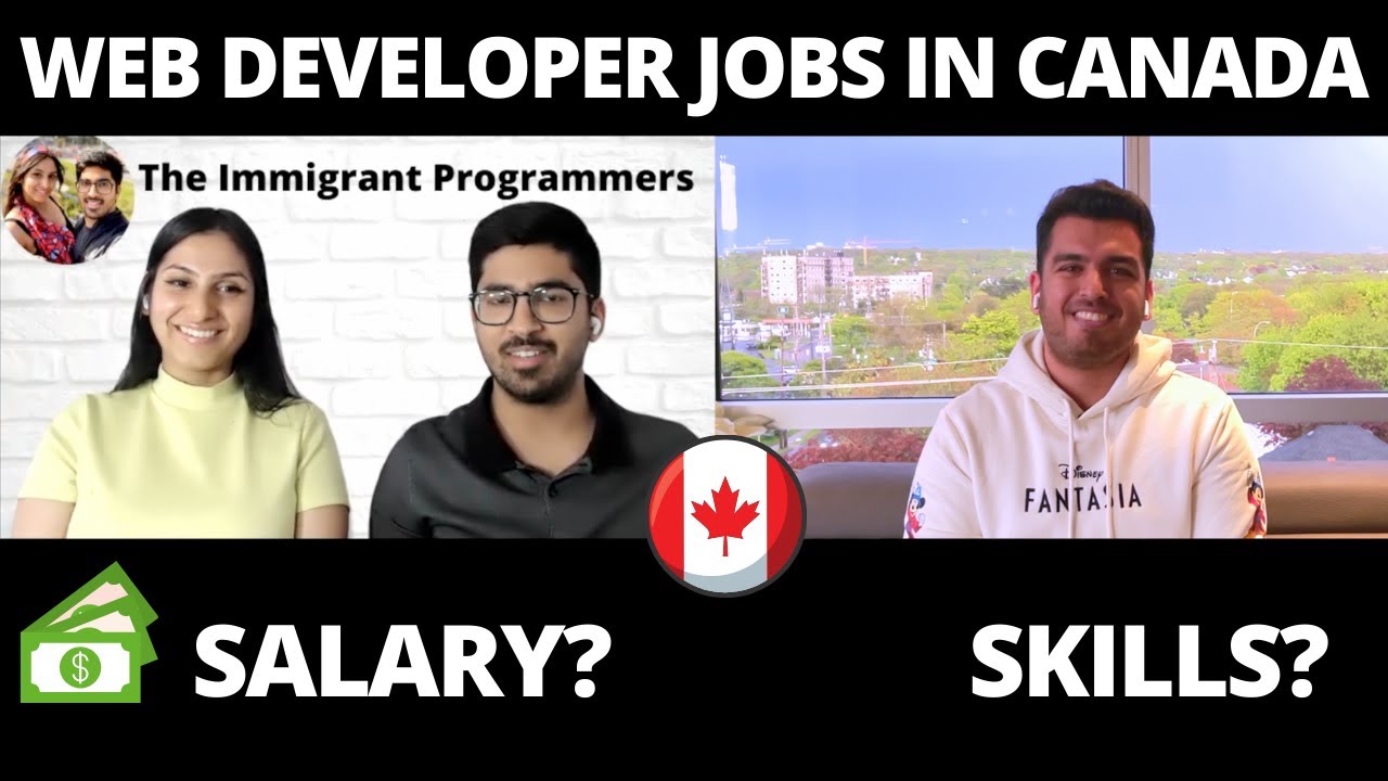 Web Development Jobs in Canada |Skills, Salary | YourAverageGuide | The Immigrant Programmers