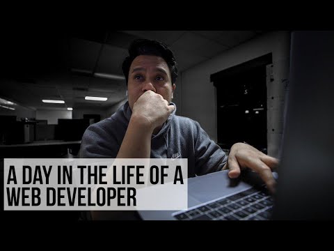 A Day in the Life of a  Web Developer | #devsLife