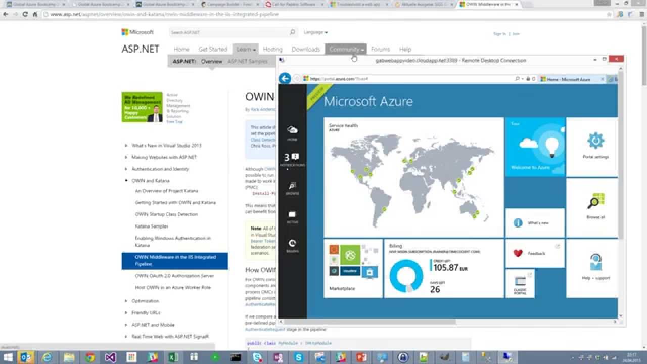 Azure Web Apps – Try it and web development will never be the same