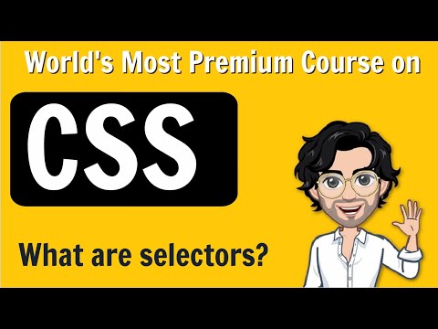 CSS - What is selectors? | Web Development Course