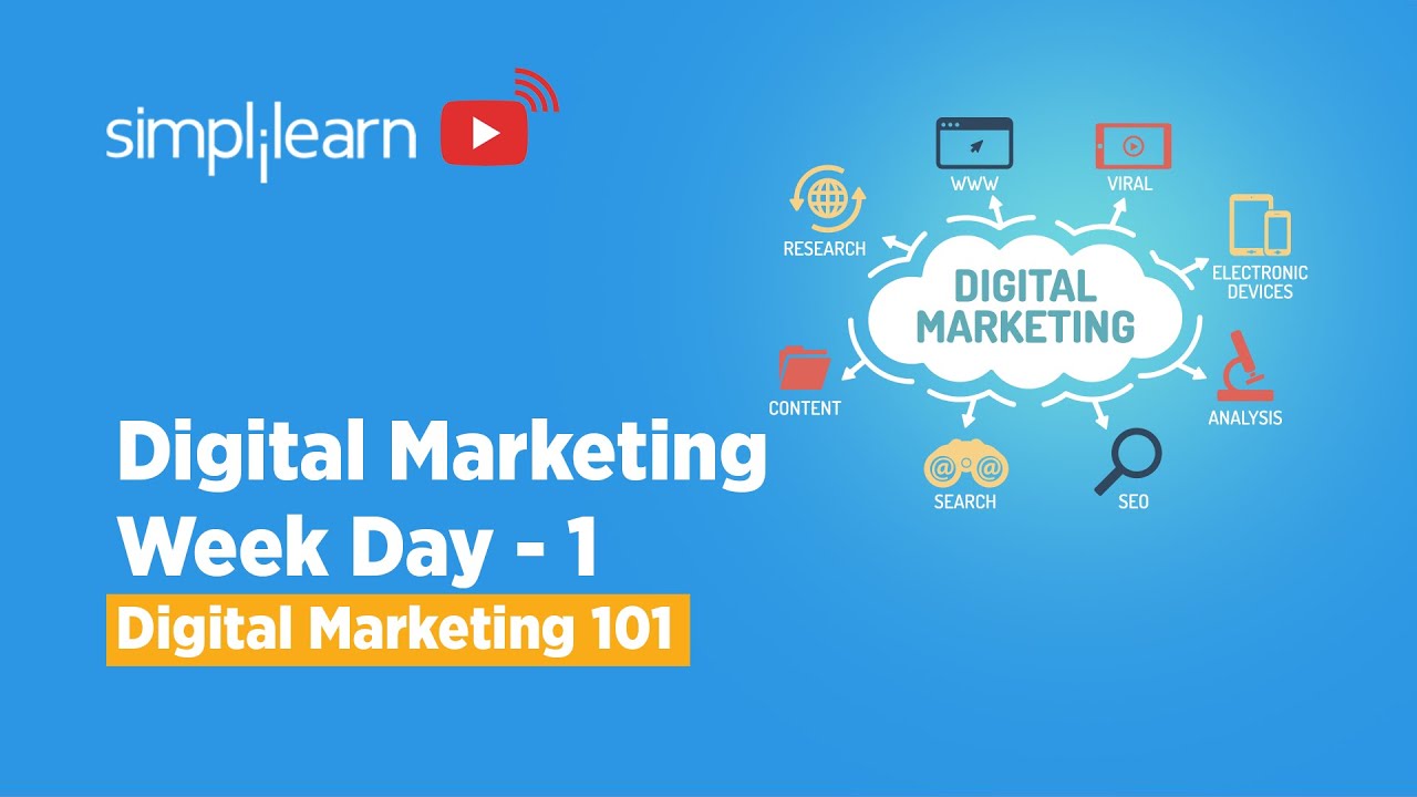 Digital Marketing Week Day -1 | Learn Digital Marketing | Digital Marketing 101 | Simplilearn
