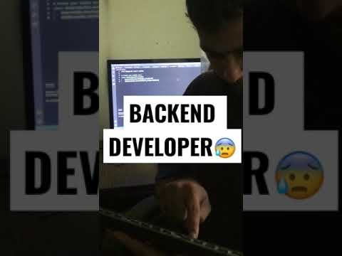 Front end developer Vs backend developer