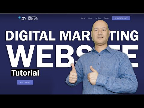 How To Create A Digital Marketing Agency Website | Digital Marketing Agency Website WordPress