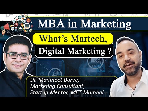 MBA in Marketing : What’s Martech , Digital Marketing Ft Dr Barve, MET