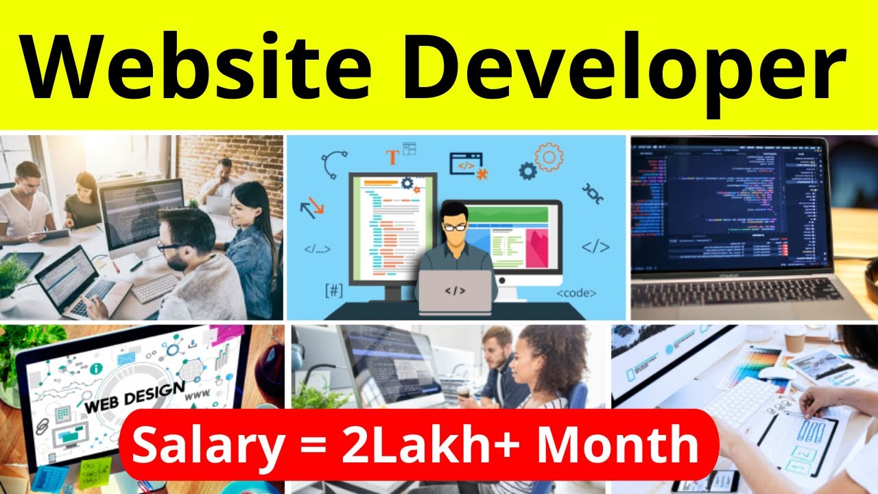 Web Developer Kaise Bane || Website Development Course || Website Developer Salary, Career, Course