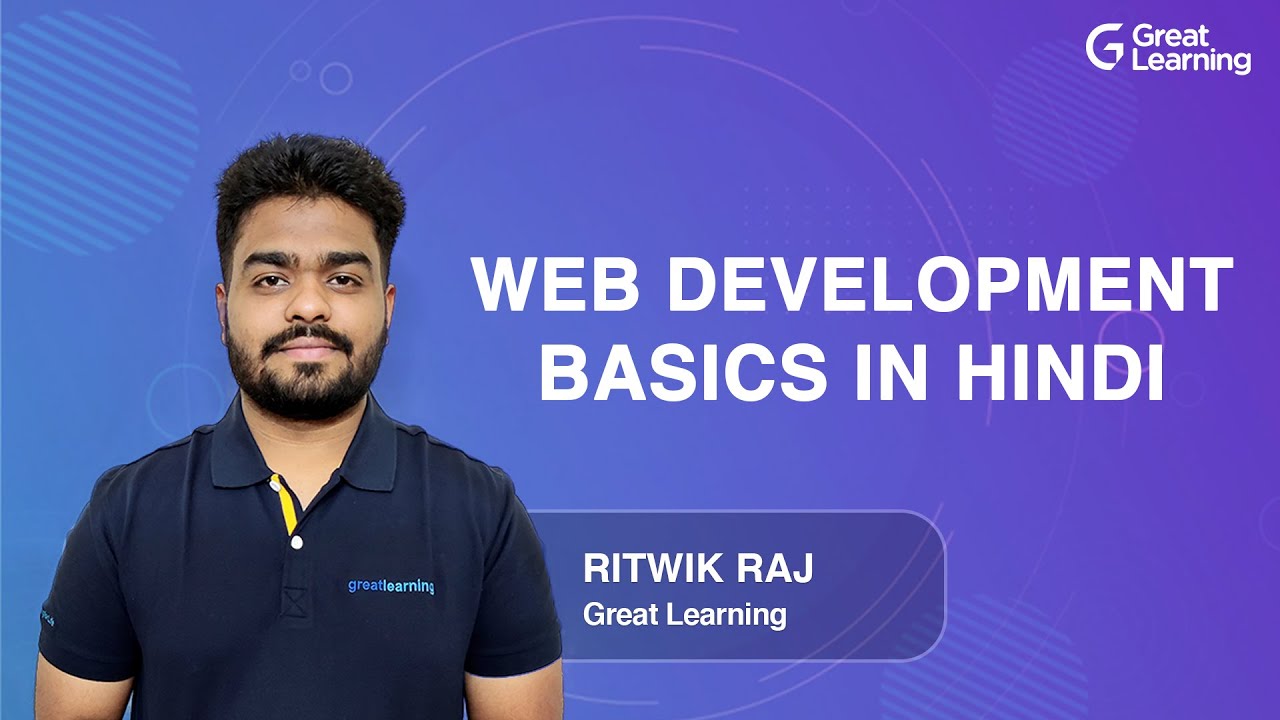 Web Development Basics in Hindi | Learn Web Development from scratch in 2021 | Great learning