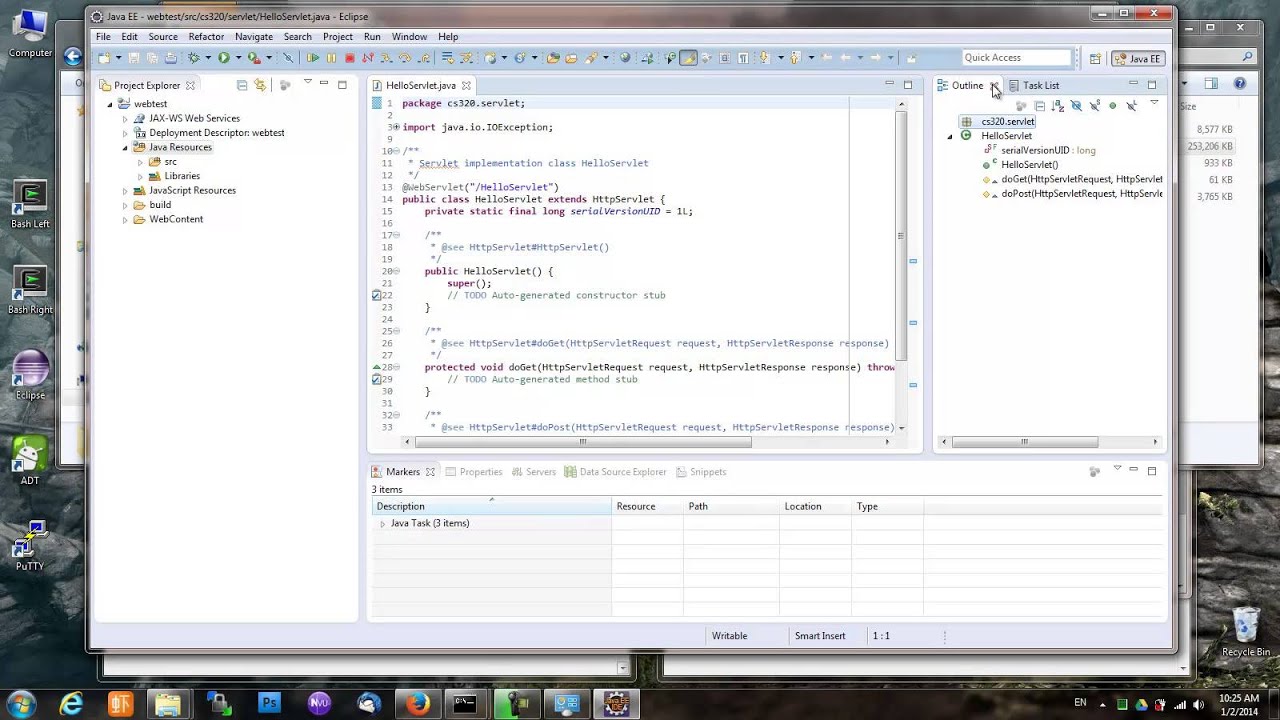Web Development with Eclipse and Tomcat