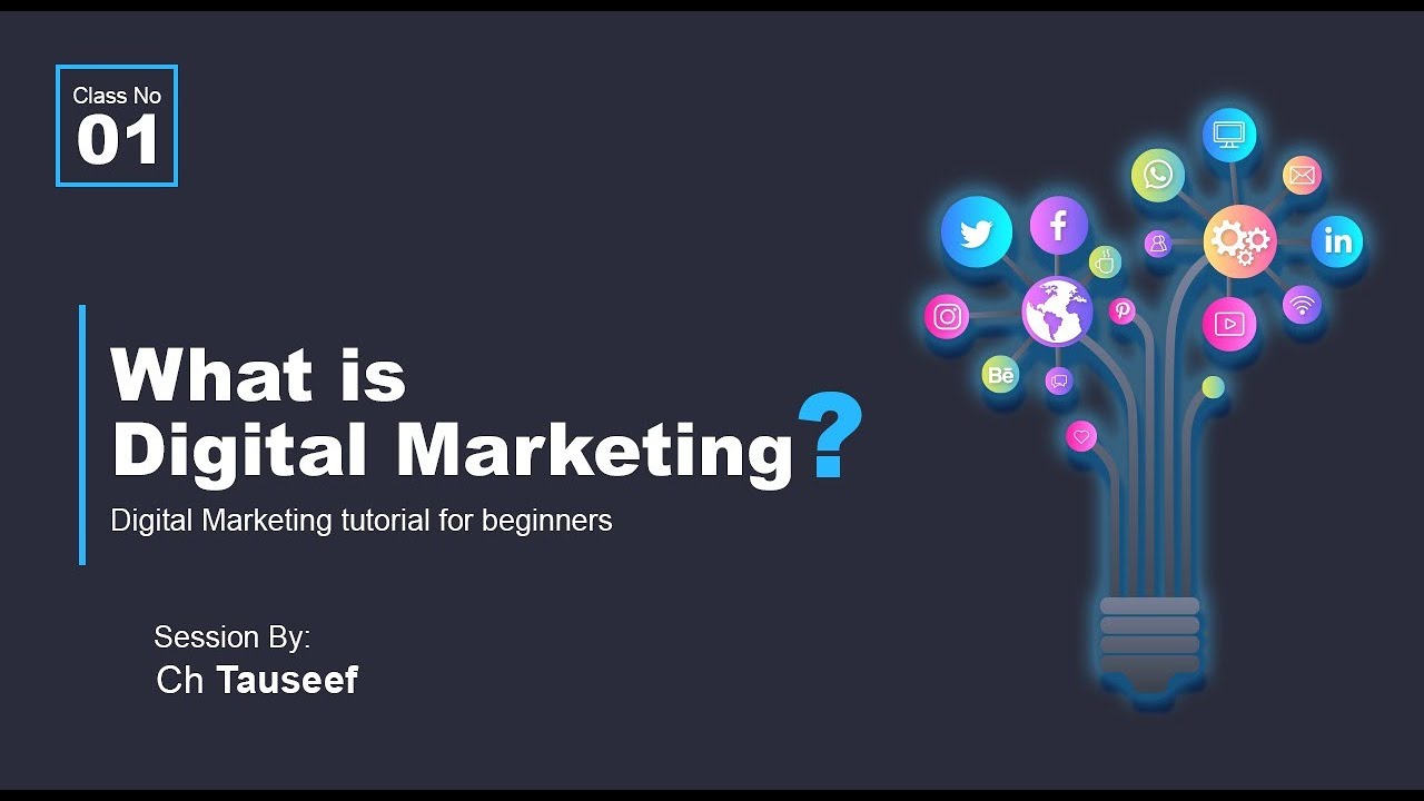 What is Digital Marketing | Digital Marketing tutorial for beginners - 01