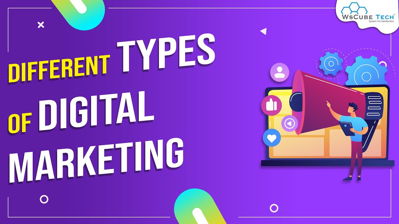 Different Types of Digital Marketing | 10 Types of Digital Marketing Explained in Hindi