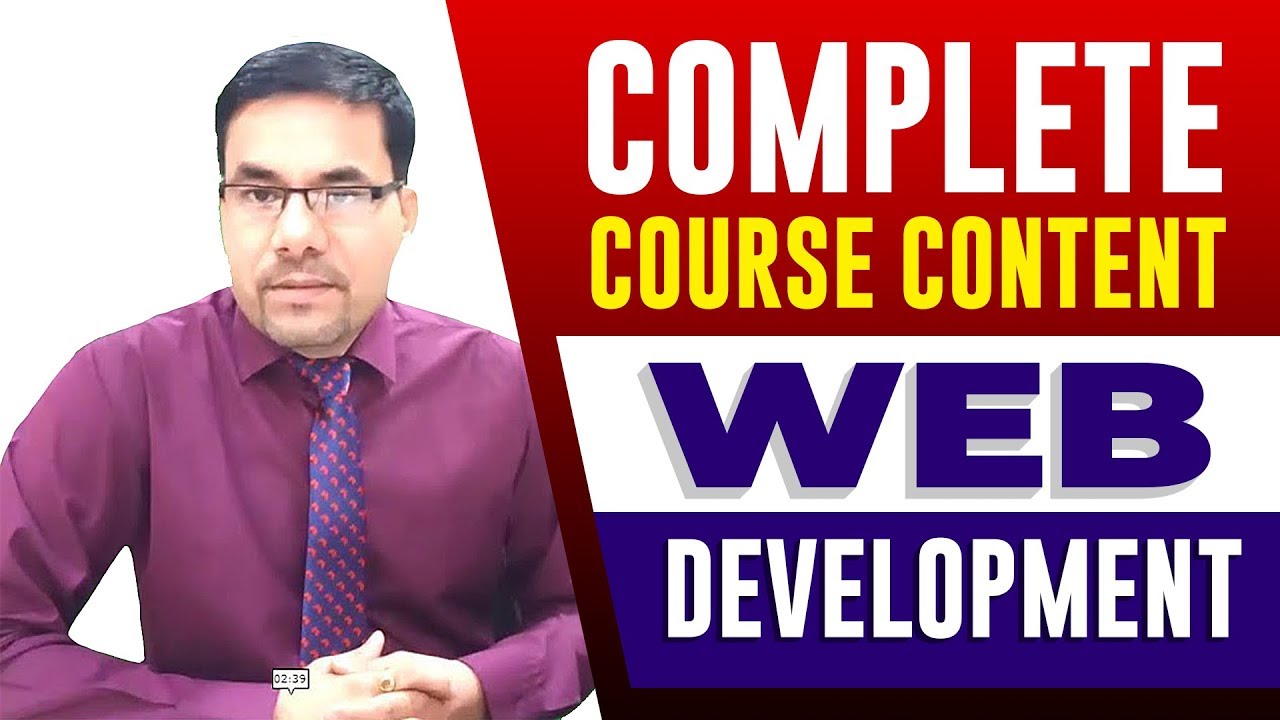 Full Course Content of Web Development | Professional Diploma in Web Development