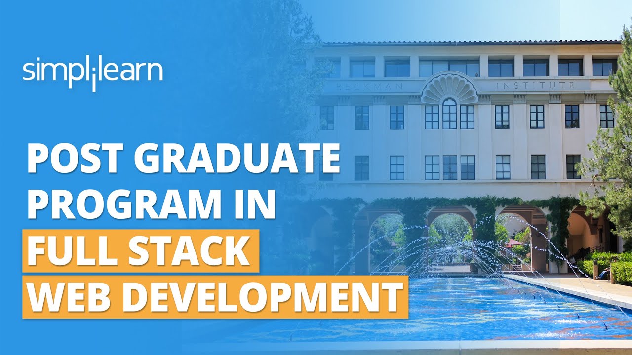 Post Graduate Program In Full Stack Web Development | Caltech CTME | #Shorts | Simplilearn