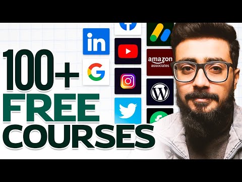 100+ FREE COURSES with Certification 🤩 | Free Digital Marketing Courses | HBA Services