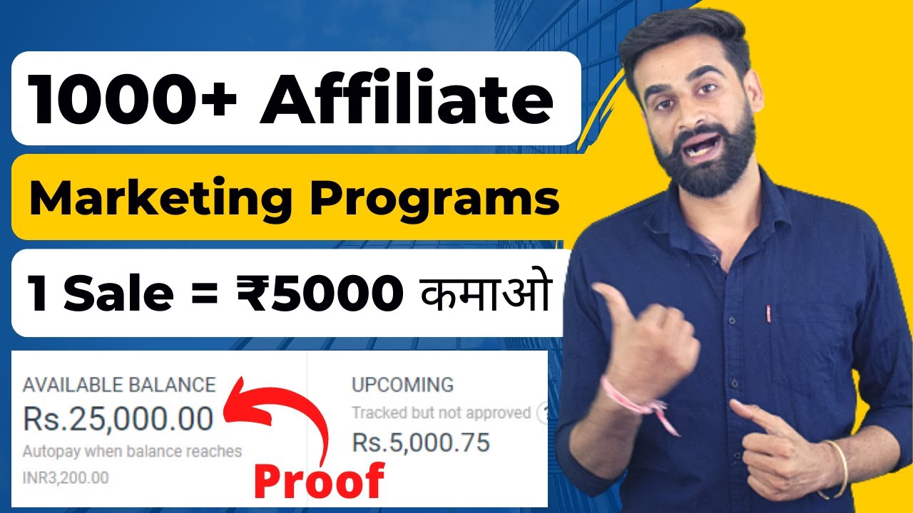 1000 High Paying Affiliate Program | Earn 1 Lakh Per Month | Affiliate Marketing