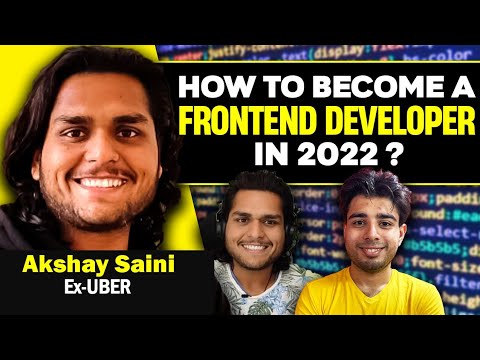 Projects to make for Frontend Development | Frontend Developer Roadmap ft @Akshay Saini
