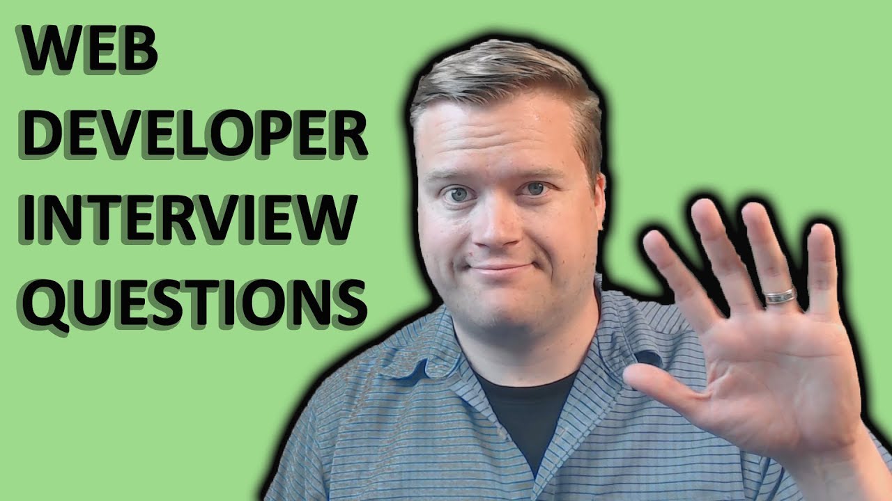 5 Front End Interview Questions That Every NEW Developer Should Know