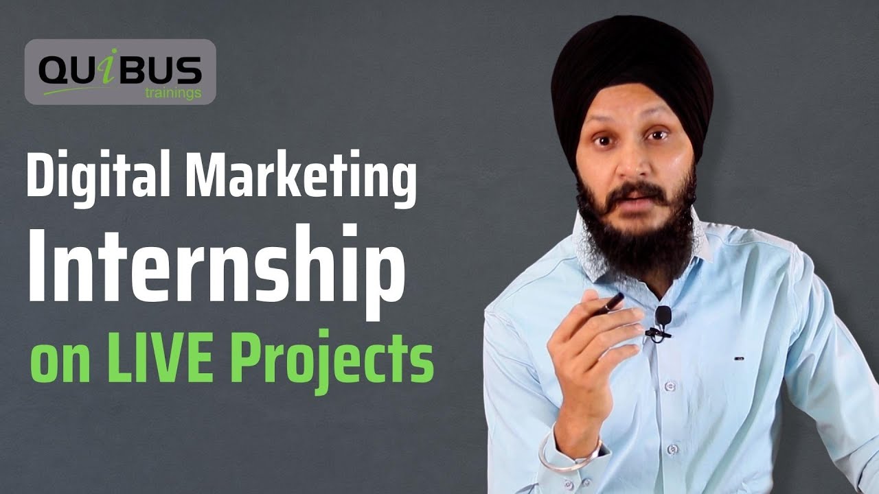 Digital Marketing Course with Internship on Live Projects | Quibus Trainings