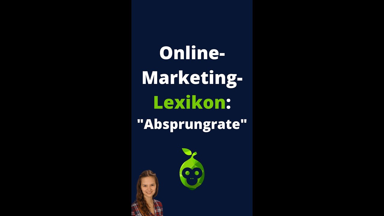 "Absprungrate" im Online Marketing Lexikon von Lemon Monkey Network