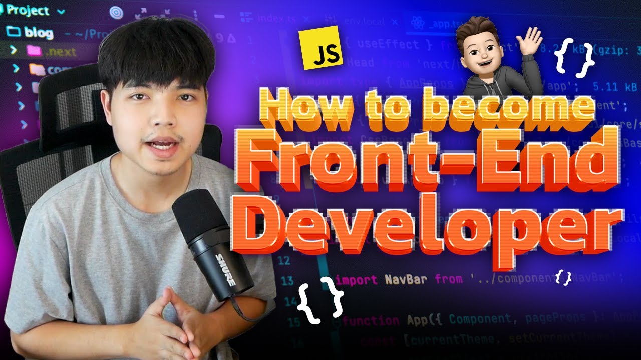 วิธีเริ่มต้นเป็น Front-End Developer ในปี 2022 | ความรู้และทักษะที่ควรมี 👨‍💻💯