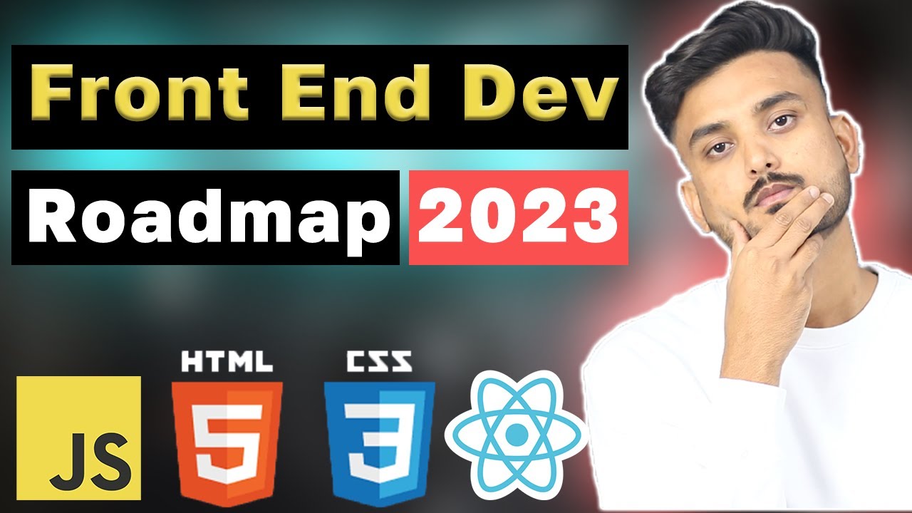 Easy Roadmap To Front End Web Development 2023 - Hindi
