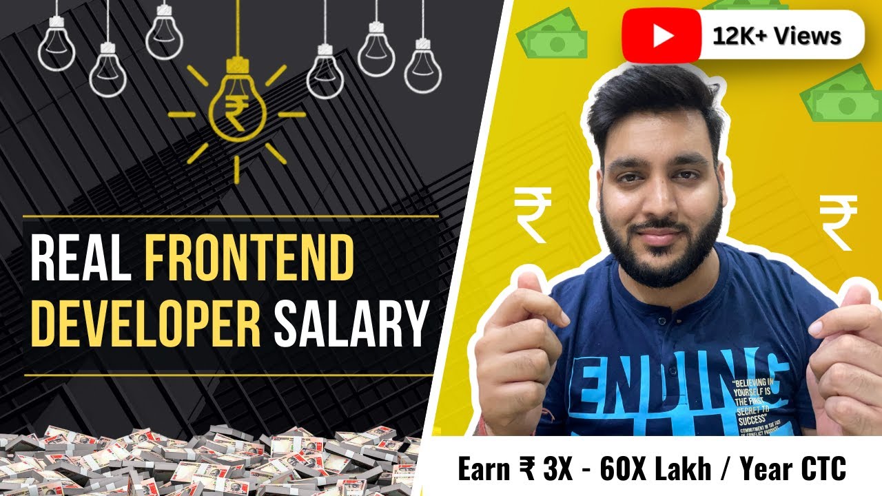 Frontend developer Real Salaries in India 🤑💰|| How to increase your ctc according to Lead Engineer