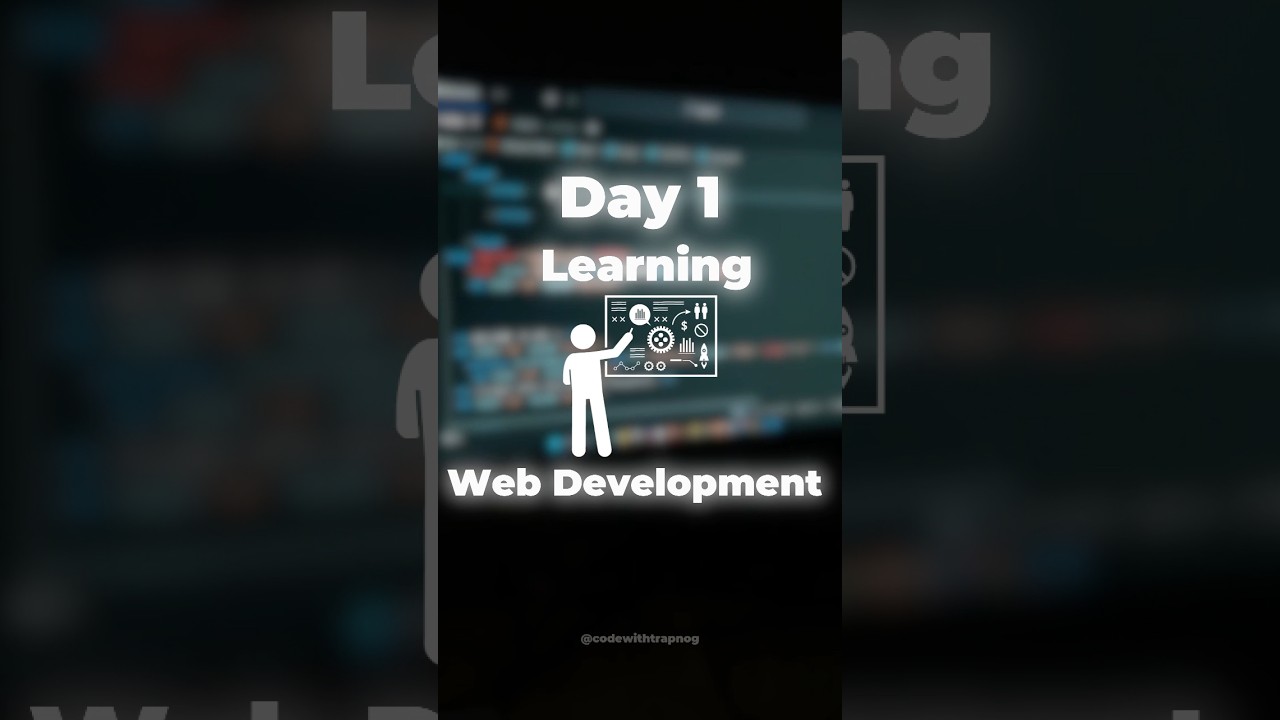 Day 1 of Learning Web development #shorts #coding #programing #html #explore #trendingshorts #fyp