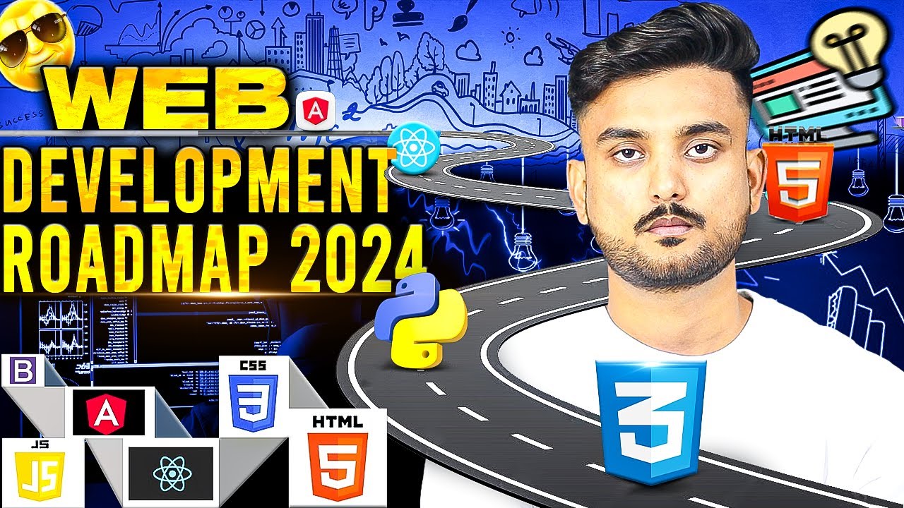 Easy Web Development Roadmap 2024 - Hindi