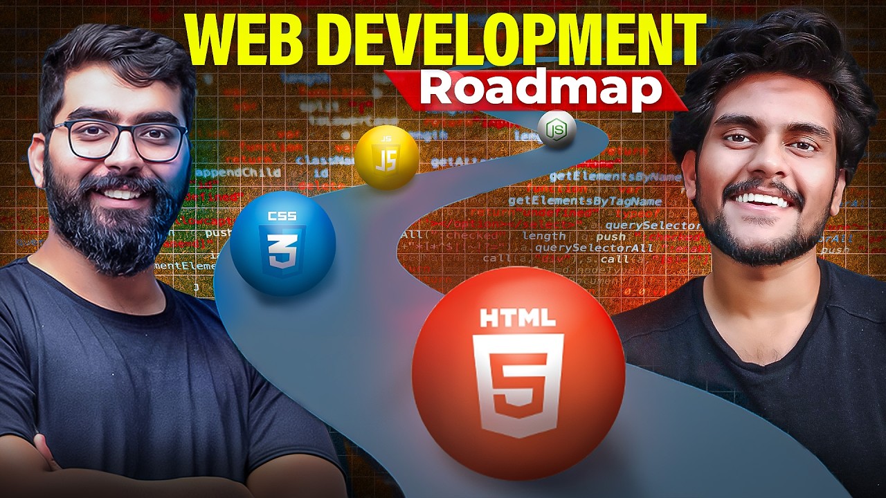 Web Development - Roadmap for Beginners || 2024