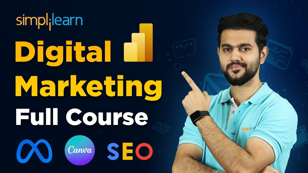 Digital Marketing Full Course 2024 | Digital Marketing Full Course For Beginners | Simplilearn