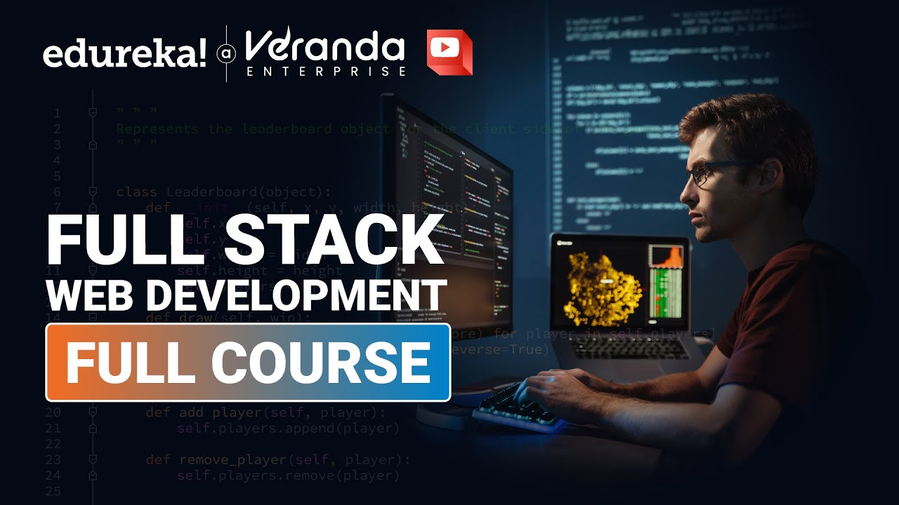 Full Stack Web Development Full Course | Full Stack Web Development Course | Edureka