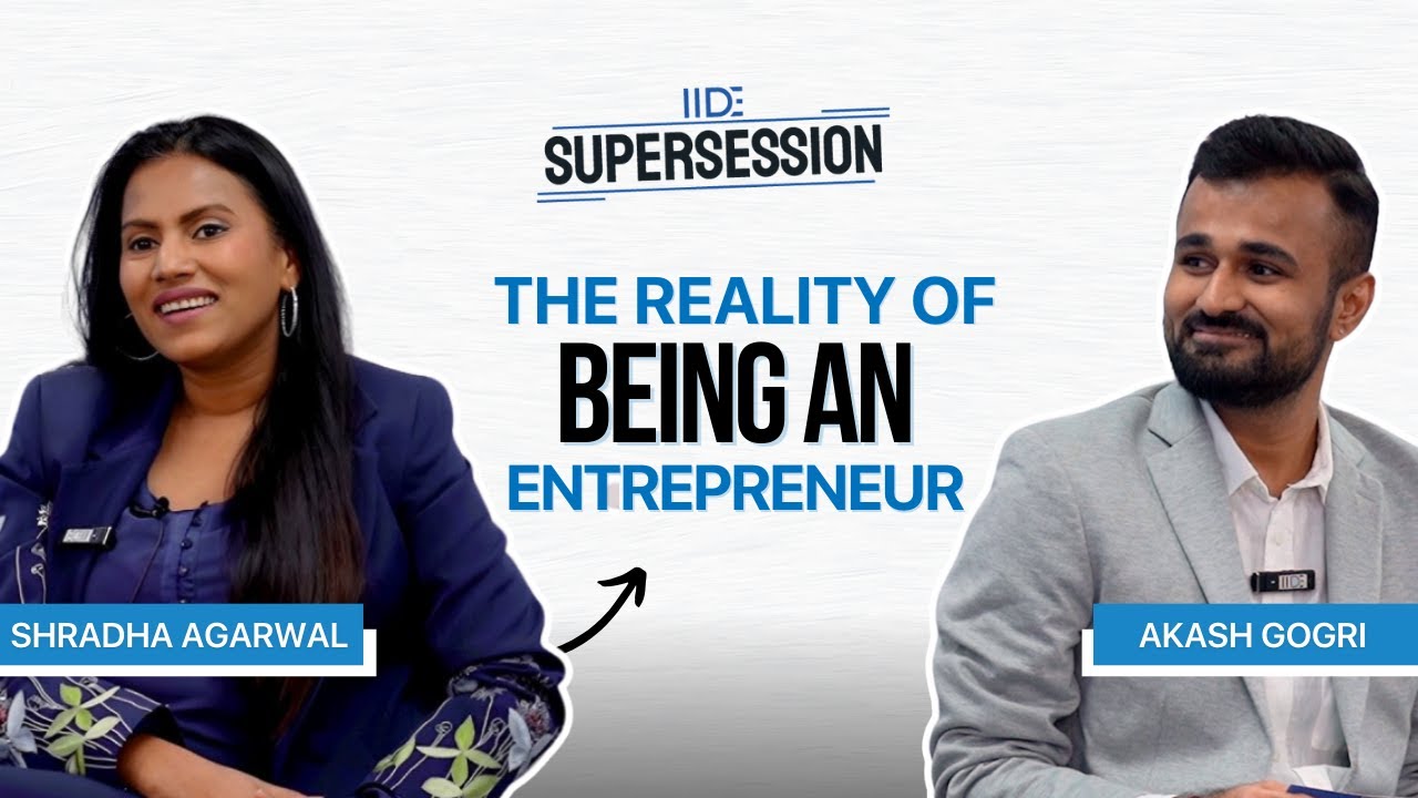 How She Built Her Digital Marketing Agency ft.Shradha Agarwal, Founder Grapes | IIDE Supersession