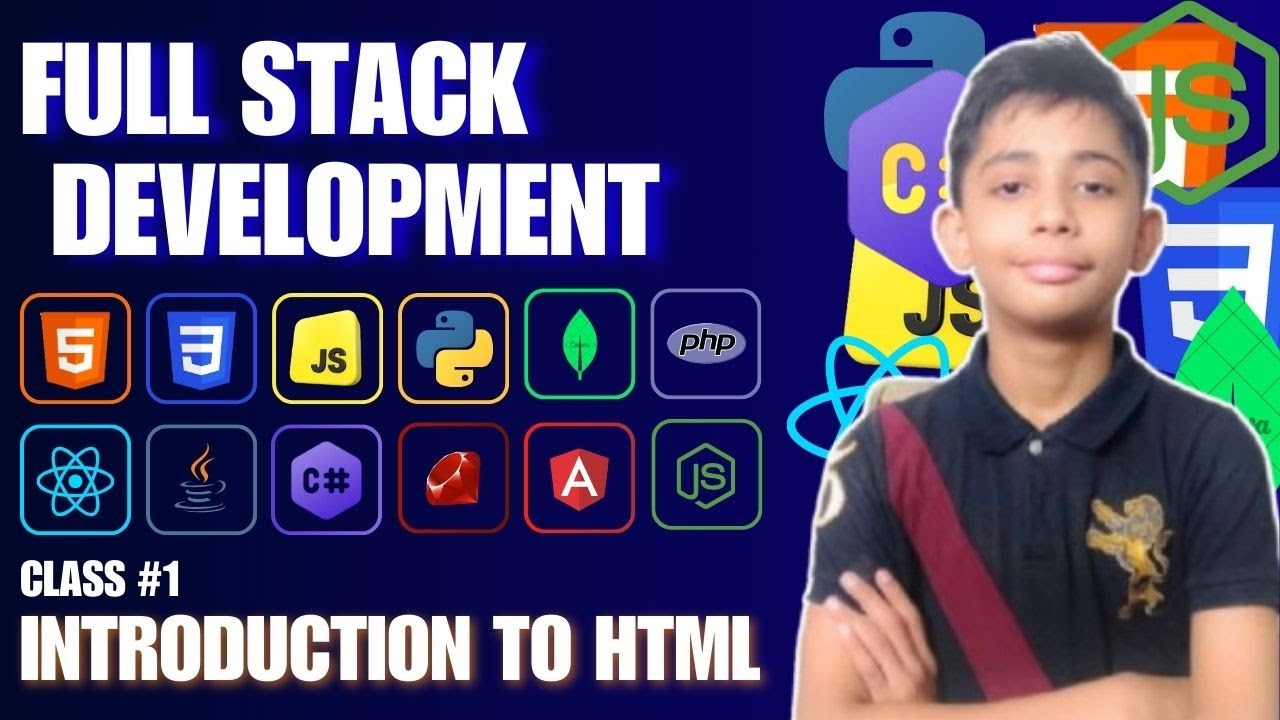 Introduction To Html {Full Stack Web Development Full Course From Scratch} | Class #1