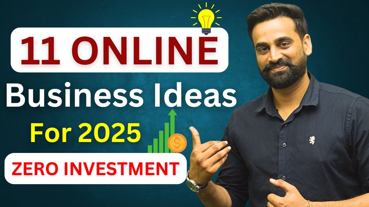 11 LOW Investment Online Business Ideas To Earn Money 2025