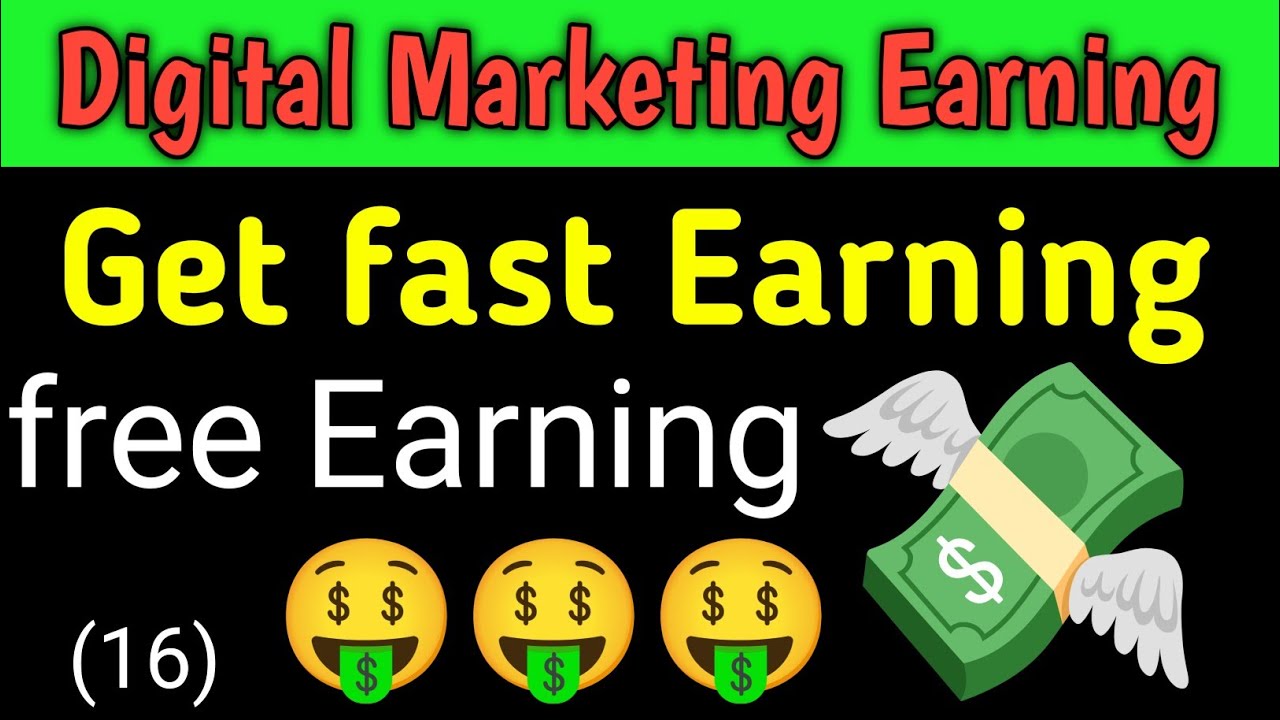 Digital marketing Earning🤑 | Online Earn Money